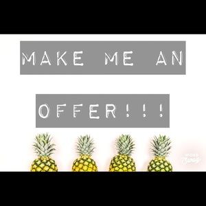 Make me an offer!!! Many items that have to go!!